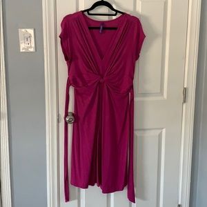 Seraphine Maternity Knot Dress